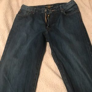 Men's Lucky Brand 181 relaxed straight jean sz 32